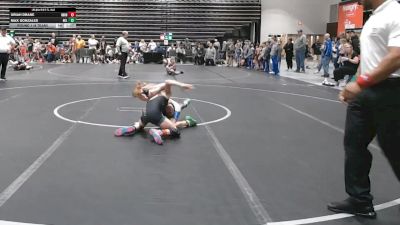 76 lbs Round 1 (8 Team) - Uriah Drane, Neighborhood Wrestling vs Max Gonzales, NC Legend