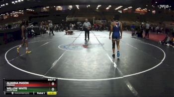 120 lbs Champ. Round 1 - Willow White, South Dade vs Alianna Mason, Freedom