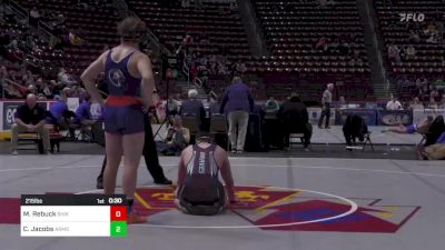 215 lbs Cons Round 3 - Mason Rebuck, Shikellamy vs Connor Jacobs, Armstrong