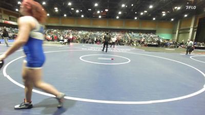 190 lbs Consi Of 16 #2 - Jaiden Campbell, Roseburg vs Journey Costello, Lassen
