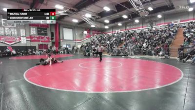 113 lbs Cons. Round 1 - Daniel Haro, Lawndale vs Christopher Lee, La Canada