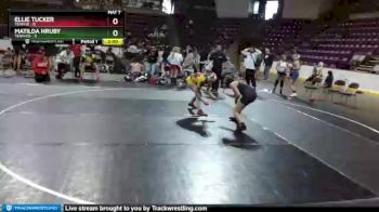 G-127 lbs Round 3 (4 Team) - Ellie Tucker, Team ID vs Matilda Hruby, Team CO