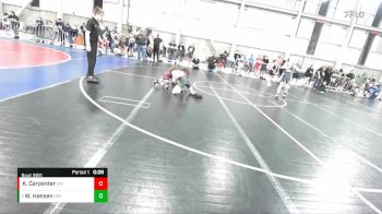 84-92 lbs Round 2 - Wyatt Hansen, Oregon vs Kaysin Carpenter, Asylum WC