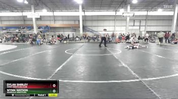 80 lbs Round 1 - Dylan Shirley, Hawk Wrestling Club vs Wynn Watson, Homedale Wrestling