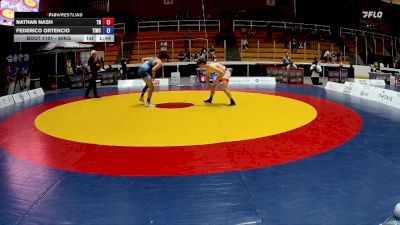 60kg Semifinal - Nathan Nash, Team Discipline vs Federico Ortencio, Team Impact Wrestling Club
