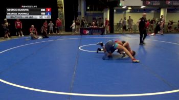 140 lbs Cons. Sub-quarters - George Seaburg, Red Cobra Wrestling Academy vs Deanell Boswell, Pennsylvania