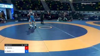 55 kg Consolation - Elijah Varona, Viking Wrestling Club (IA) vs Cole Smith, Army (WCAP)
