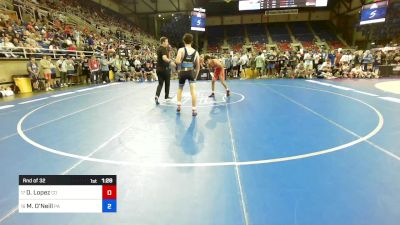 126 lbs Rnd Of 32 - Deven Lopez, CO vs Matthew O'Neill, PA