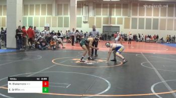 Consolation - Michael Blakemore, Notre Dame College vs Easton Griffin, University Of Mount Olive