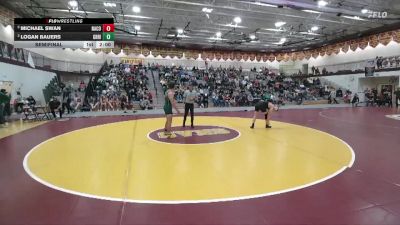 190 lbs Semifinal - Michael Swan, Natrona County vs Logan Bauers, Green River
