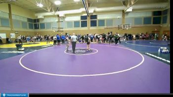 125lbs Champ. Round 2 - Natalie De Leon, Hillsboro vs Ezra Schneider, Emerald Ridge (Girls)