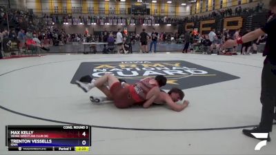 175 lbs Cons. Round 3 - Max Kelly, Viking Wrestling Club (IA) vs Trenton Vessells, Iowa