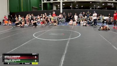 48 lbs Placement (4 Team) - Apollo Hawkins, Mat Assassins White vs Dallas Williams, Takedown Elite