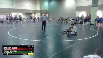 160 lbs Round 5 (6 Team) - Caden Gousetis, STL Orange vs Zachary Russo, Raw (Raleigh)