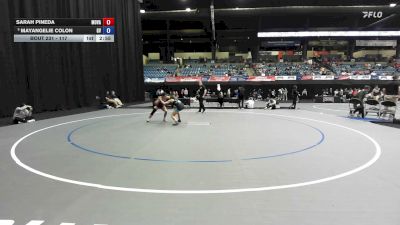 117 lbs Cons. Round 3 - Sarah Pineda, Missouri Valley vs Mayangelie Colon, Grand View