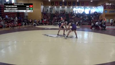 141 lbs Cons. Semi - Elliot Cooney, Cornell College vs Dylan Heater, Cornell College