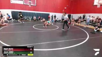 125 lbs Round 5 (6 Team) - Isaac Gibbs, Reece`s Warriors vs Riley Dilka, Kansas Gold