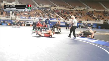 177-D4 Quarterfinal - Alan Allred, Willcox High School vs Diego Ibarra, Santa Cruz Valley Union High School