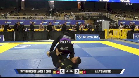 Arley O Martinez vs Victor Hugo Dos Santos S. De Oli 2026 Pan Jiu Jitsu IBJJF Championship