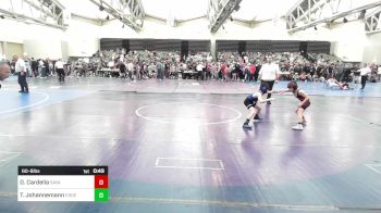 60-B lbs Semifinal - Dom Cardella, Savae Wrestling Academy vs Timothy Johannemann, Edgewater