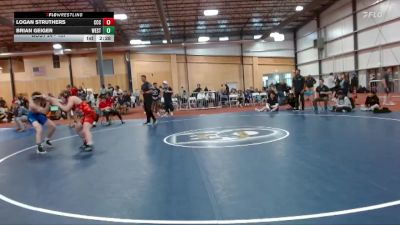 157 lbs Champ. Round 1 - Brian Geiger, Westcliff vs Logan Struthers, Clackamas Community College