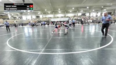 80 lbs 3rd Place Match - Brody Goins, Blackman Wrestling Club vs Sam Sudduth, Wave Wrestling Club