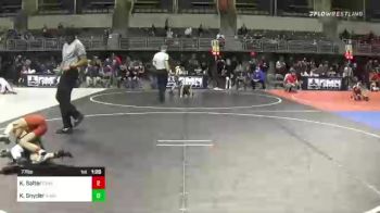 77 lbs Rr Rnd 4 - Kouper Salter, CrassTrained vs Kasyn Snyder, Kimball WC