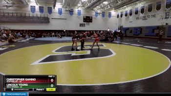 120 lbs Round 4 (10 Team) - Christopher Gamino, Scottsbluff vs Lincoln Young, Rock Springs