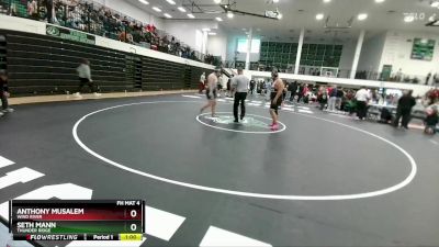 285 lbs 5th Place Match - Anthony Musalem, Wind River vs Seth Mann, Thunder Ridge