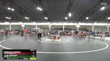 82 lbs Quarterfinals (8 Team) - Peerless Portrey, Big Cat Wrestling vs Cade Mueller, Suples
