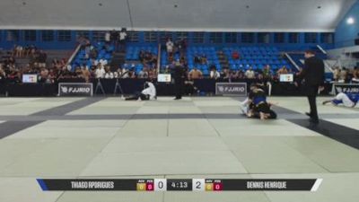 DENNIS HENRIQUE vs THIAGO RODRIGUES 2026 FJJ Rio Carioca