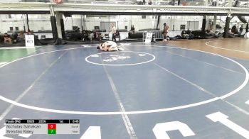 225A lbs 3rd Place - Nicholas Sahakian, Sunkist Kids Monster Garage vs Brendan Raley, North Hunterdon