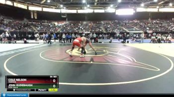 5A 160 lbs Quarterfinal - John Rudebaugh, Post Falls vs Cole Nelson, Madison