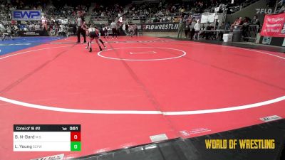 52 lbs Consi Of 16 #2 - Beckam Nieman-Bard, MilLard South Wrestling Club vs Landon Young, South Central Punisher Wrestling Club