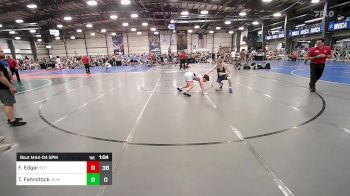 145 lbs Rr Rnd 1 - Francesco Edgar, Elite NJ HSB Red vs Ty Fahnstock, JC Mat Rats