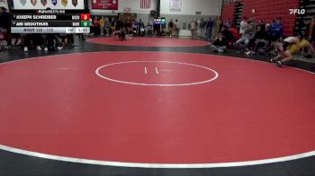 113 lbs Round 2 - Joseph Schreiber, Washington vs Ari Groothuis, Marion
