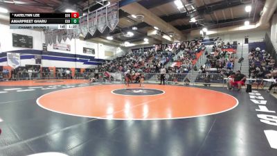 135 lbs Champ. Round 2 - Amarpreet Gharu, Oxnard vs Katelynn Lee, Corona