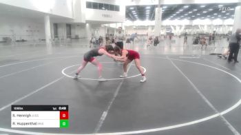 109 lbs Consolation - Sophia Hennigh, Juggernaut WC vs Regan Huppenthal, Brighton WC