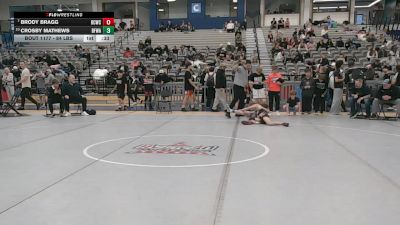 92 lbs Champ. Rd Of 16 - Brody Bragg, Bear Cave Wrestling Club vs Crosby Mathews, Black Fox Wrestling Academy