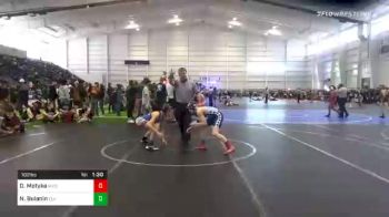 102 lbs Quarterfinal - Davis Motyka, Wyoming Seminary vs Nick Bulanin, Elk Grove