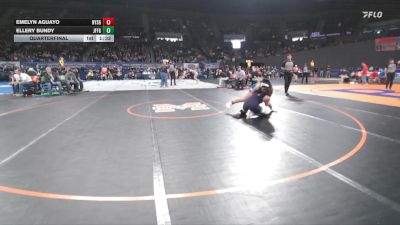 4A/3A/2A/1A Girls 155 Quarterfinal - Emelyn Aguayo, Nyssa Girls vs Ellery Bundy, Jefferson Girls