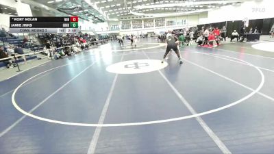 285 lbs Cons. Round 2 - Jamie Jinks, Greensboro vs Rory Nolan, Norwich