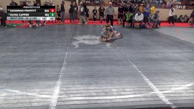 94_G lbs Consi Of 8 #2 - Savannah Proffitt, Midd-West vs Olivia Capper, Iroquois