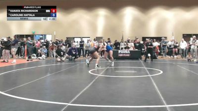 190 lbs Semis - Kanata Richardson, Michigan Wrestling Academy vs Caroline Hattala