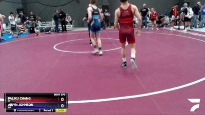 120 lbs Champ. Round 2 - Paliku Chang, HI vs Aidyn Johnson, WA