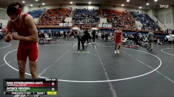 175 lbs Semifinal - Ivan Stowbunenko-Saitschenko, Calvert Hall College vs Patrick Krivosh, Calvert Hall College