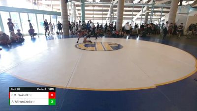 120 lbs Champ. Round 1 - Matthew Dwinell, The 300 Club vs Ahmed Abbas Akhundzada, NorCal Takedown