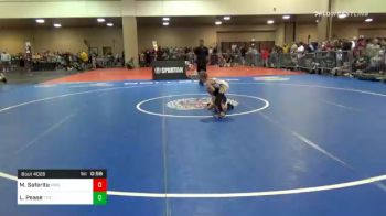 49 lbs Consolation - Maven Saferite, Virginia Hammers Wrestling Club vs Landon Pease, TitleTown Wrestling Academy