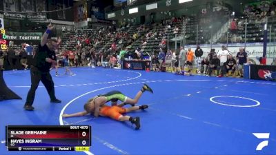 92 lbs Cons. Round 2 - Slade Germaine, IA vs Hayes Ingram, CO