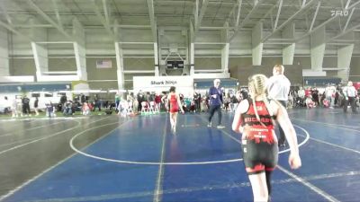 83 lbs Quarterfinal - Alexandra Maiolo, Champions Wrestling Club vs Jerzee Huckaby, Warrior Wrestling Club